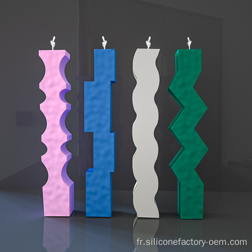 T Candle moule en silicone